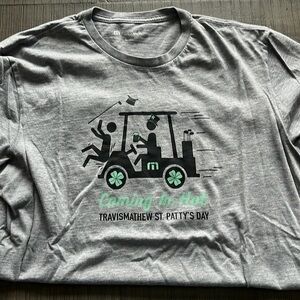 Worn once Travis Matthew’s St. Patrick’s T-shirt